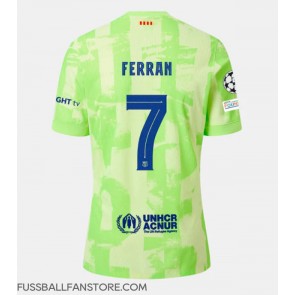 Barcelona Ferran Torres #7 Replik 3rd trikot 2024-25 Kurzarm